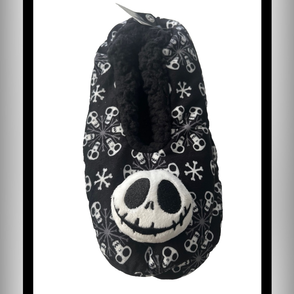 NWT Disney Nightmare Before Christmas Slippers-Fuzzy Babba 3D Women's Size 7-9.5